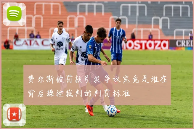 费尔斯被罚款引发争议究竟是谁在背后操控裁判的判罚标准