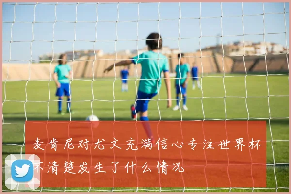 麦肯尼对尤文充满信心专注世界杯不清楚发生了什么情况